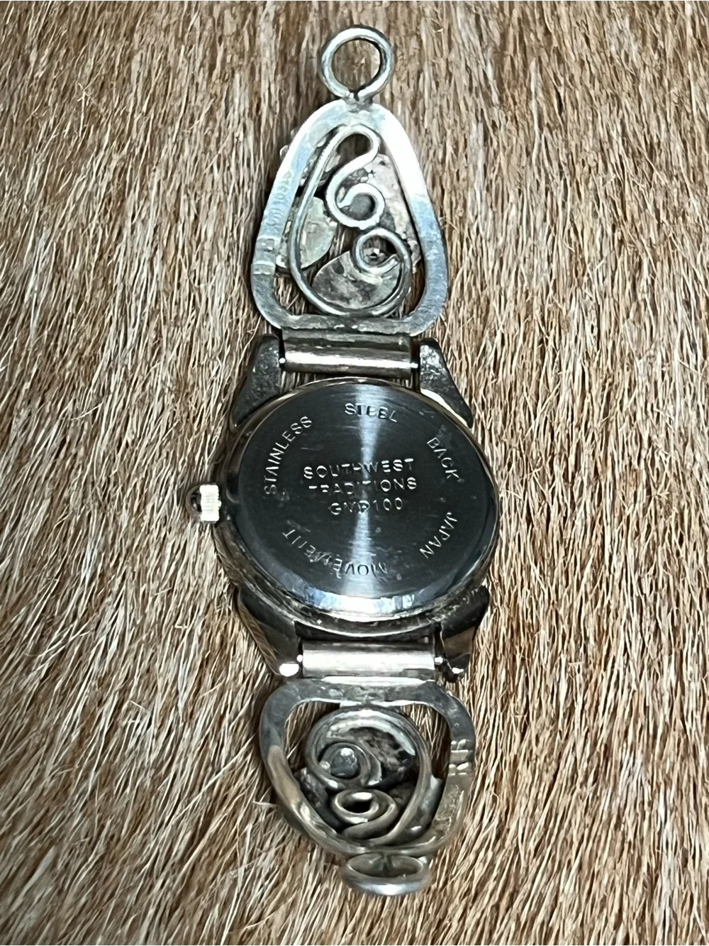 Vintage Sterling silver  women’s running beat Robert Becenti liberty watch